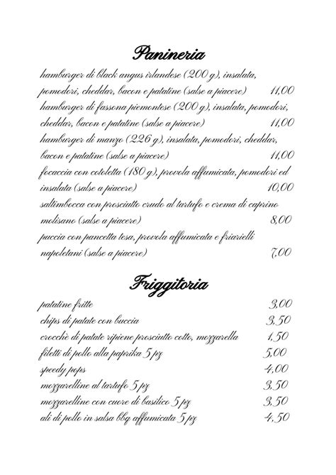 bar bojano menu|Bar Calderari, Bojano